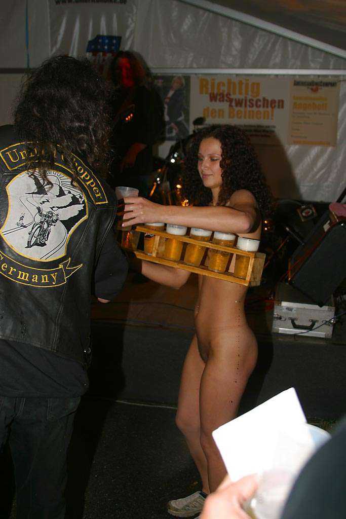 At a biker party